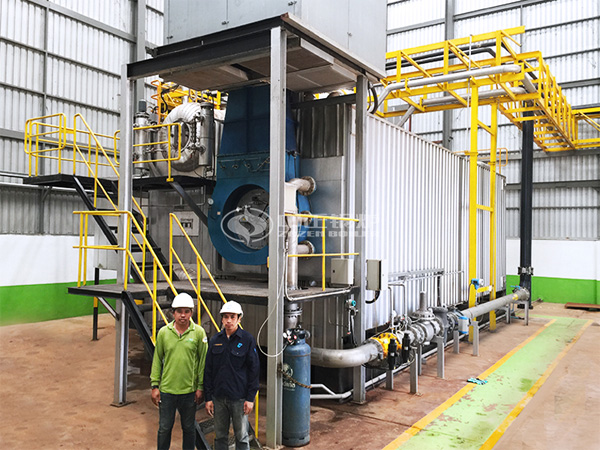 35噸SZS燃?xì)庹羝仩t項目